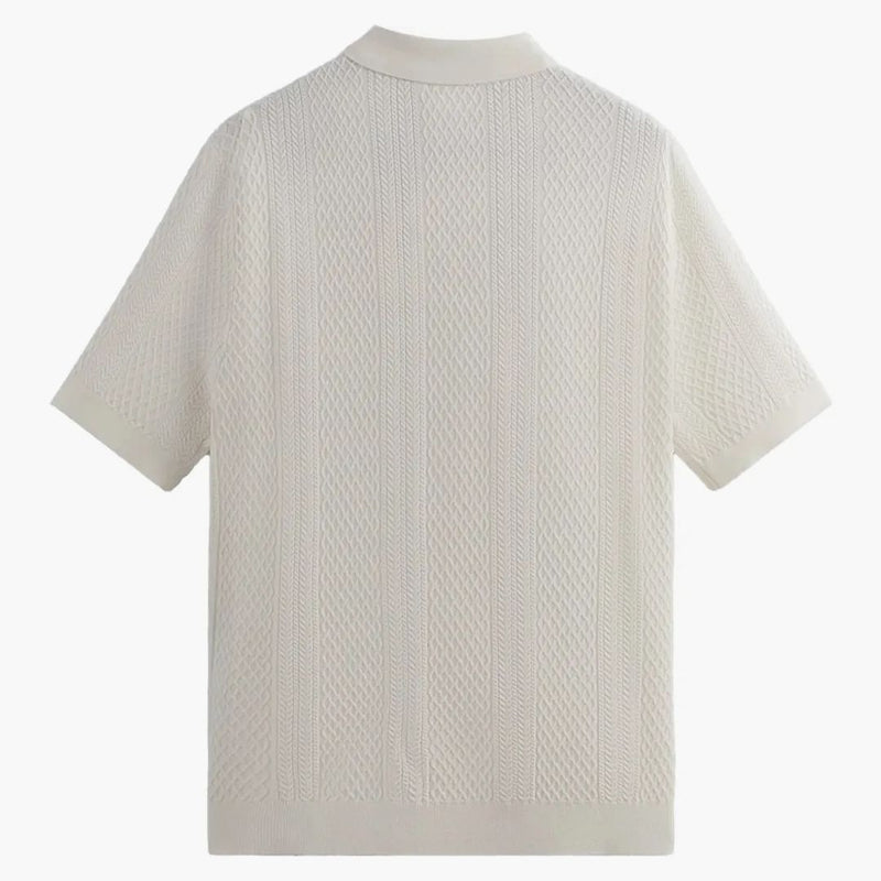 Kith Wilson Essex Sweater Polo Bright White