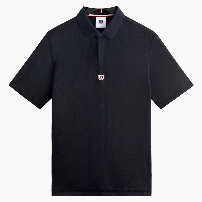 Kith Wilson Game Point Seamless Polo Black