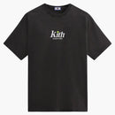 Kith Wilson Racquet Crew Logo Vintage Tee Black