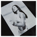 Kith Women Aaliyah Babygirl Lynn Cropped Crew Black