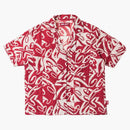 Kith Women X Coca-cola Checkered Carla Button Up Red