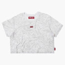 Kith Women X Coca-cola Checkered Cropped Tee White