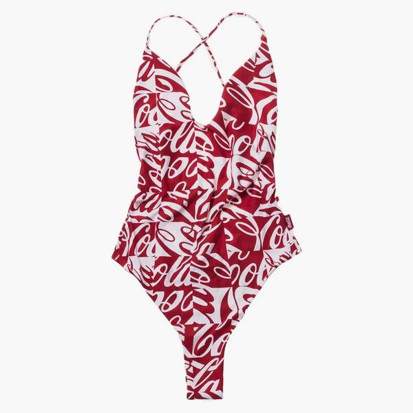 Kith Women X Coca-cola Swim One Piece Red