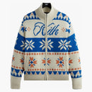 Kith Wyona Full Zip Sweater Sandrift