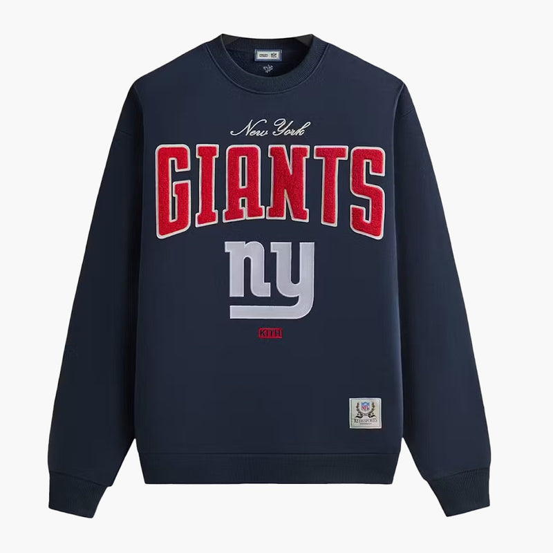 Kith X Nfl 47 Giants Nelson Crewneck Nocturnal
