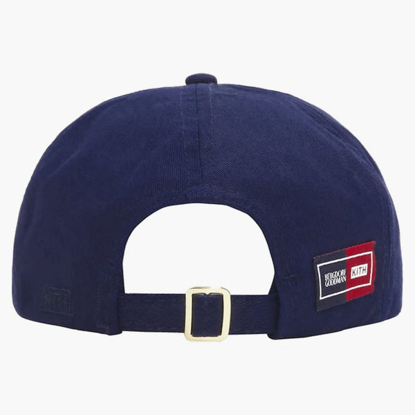 Kith för Bergdorf Goodman Wreath Long Bill Cap Navy