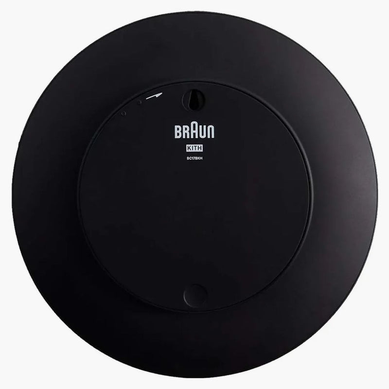 Kith pro Braun BC17 Wall Clock Black