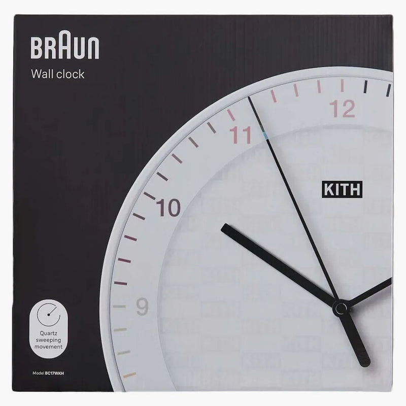 Kith pro Braun BC17 Wall Clock White