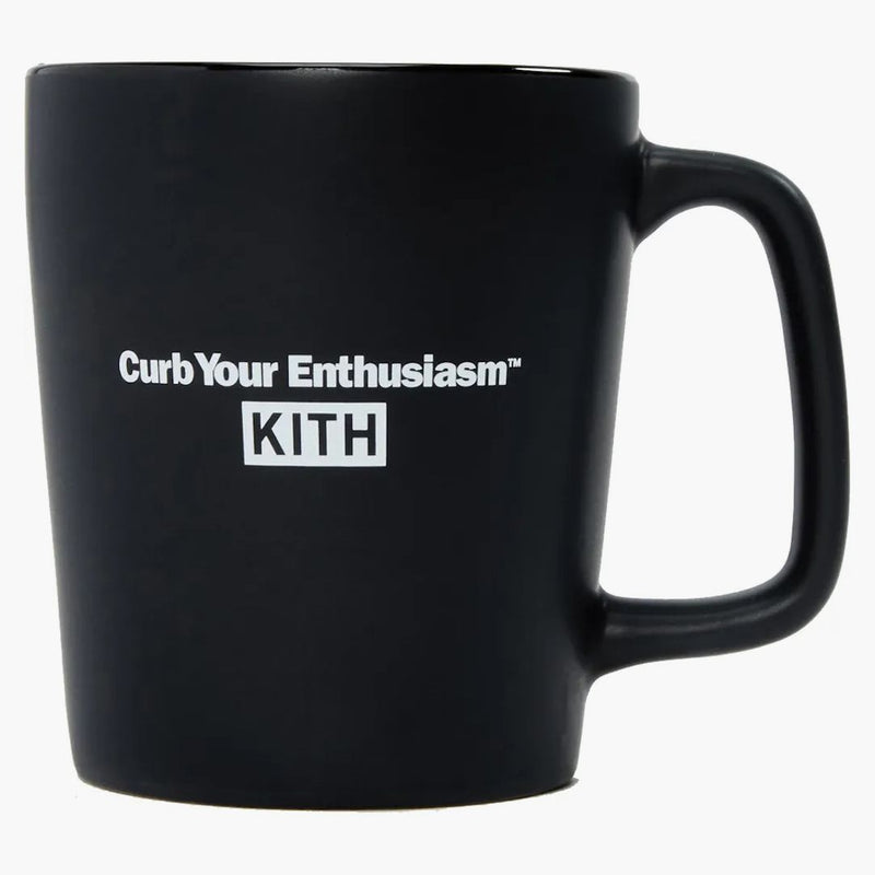 Kith for curb your enthusiasm arlo mug black