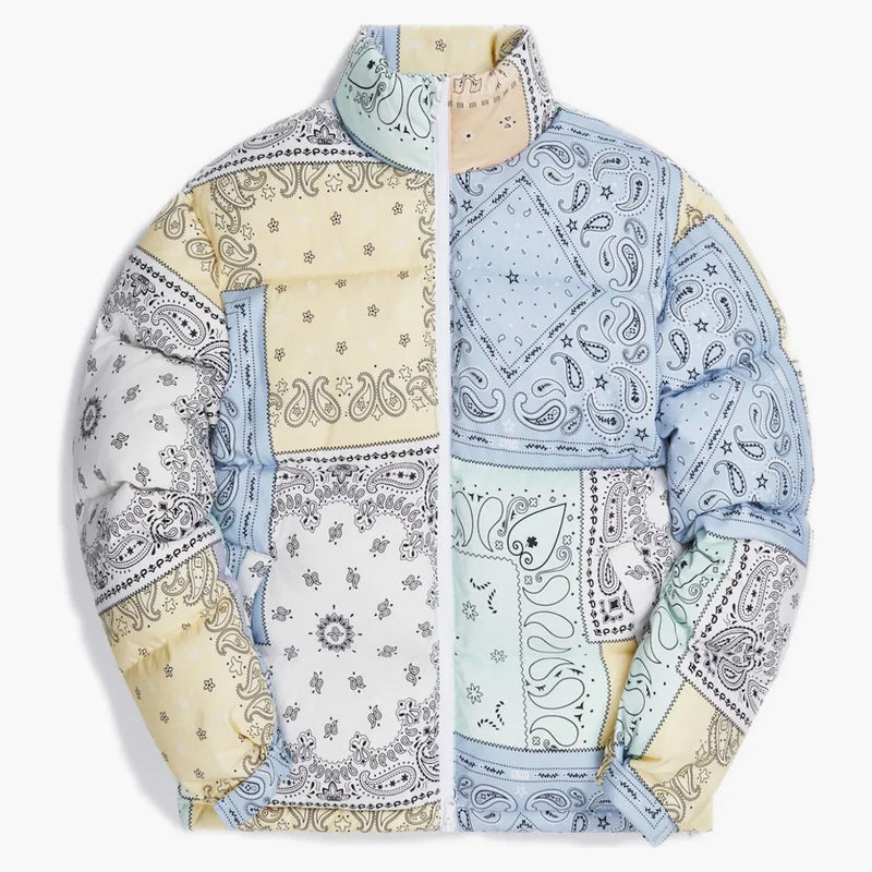 Kith For Lucky Charms Bandana Puffer Pastel/multi