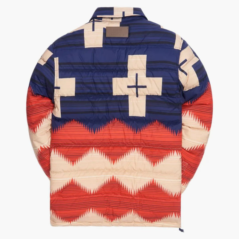 Kith for Pendleton Wyeth Trail Buffer Shirt Jacket Navy/Multi
