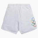 Kith For Team Usa 5 Rings Jordan Short Light Heather Grey