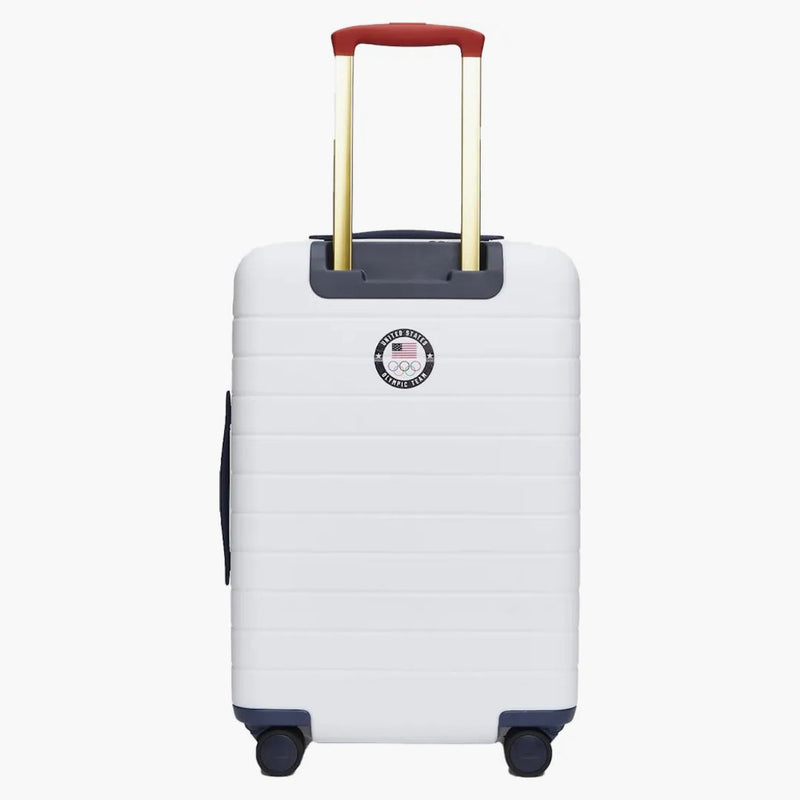 Kith For Team Usa & Away Pc Bigger Carry-on Luggage White