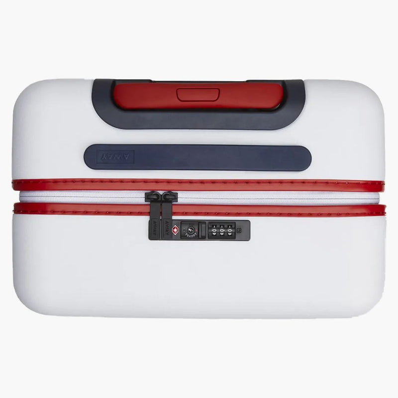 Kith For Team Usa & Away Pc Bigger Carry-on Luggage White