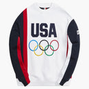 Kith For Team Usa Colorblocked Crewneck White/multi