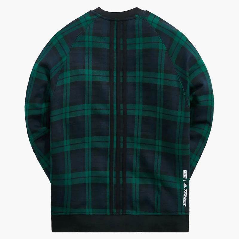 Kith pro Adidas Terrex Crewneck Blackwatch Plaid