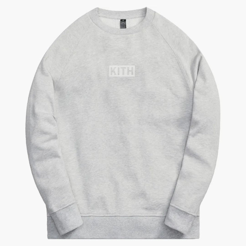 Kith pro adidas terrex CrewNeck Light Heather Grey
