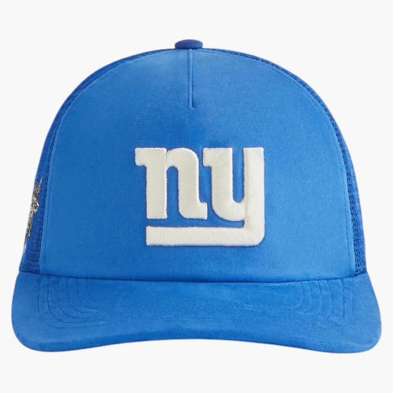 Kith X '47 New York Giants Microsuede Franchise Ls Trucker Hat Royal