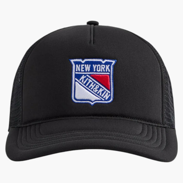 Kith X 47 New York Rangers Trucker Cap Black