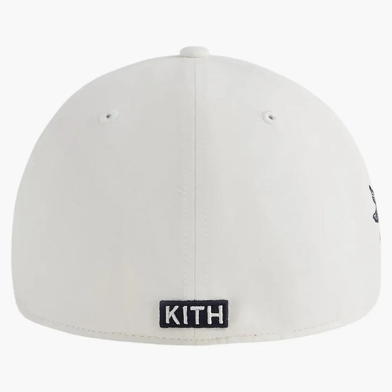 Kith x 47 New York Yankees Cupro Linen franšíza ls cap Sandid
