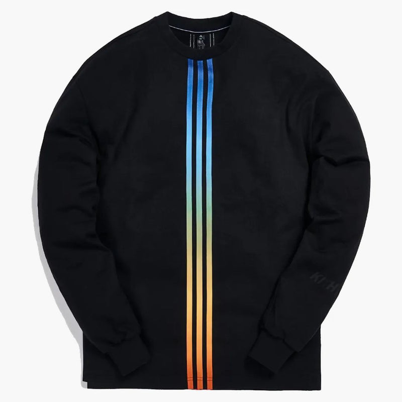 Kith x adidas terrex l/s čaj černá