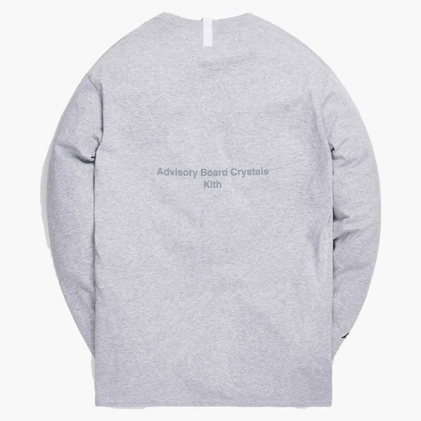 Kith X Advisory Board Crystals Diagram L/s Tee Grey