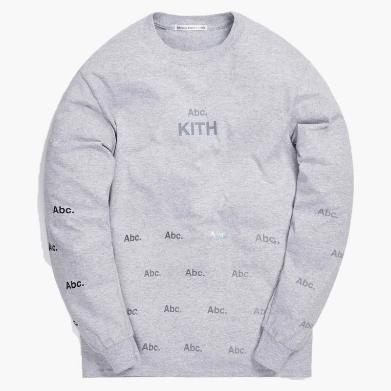Kith X Advisory Board Crystals Diagram L/s Tee Grey