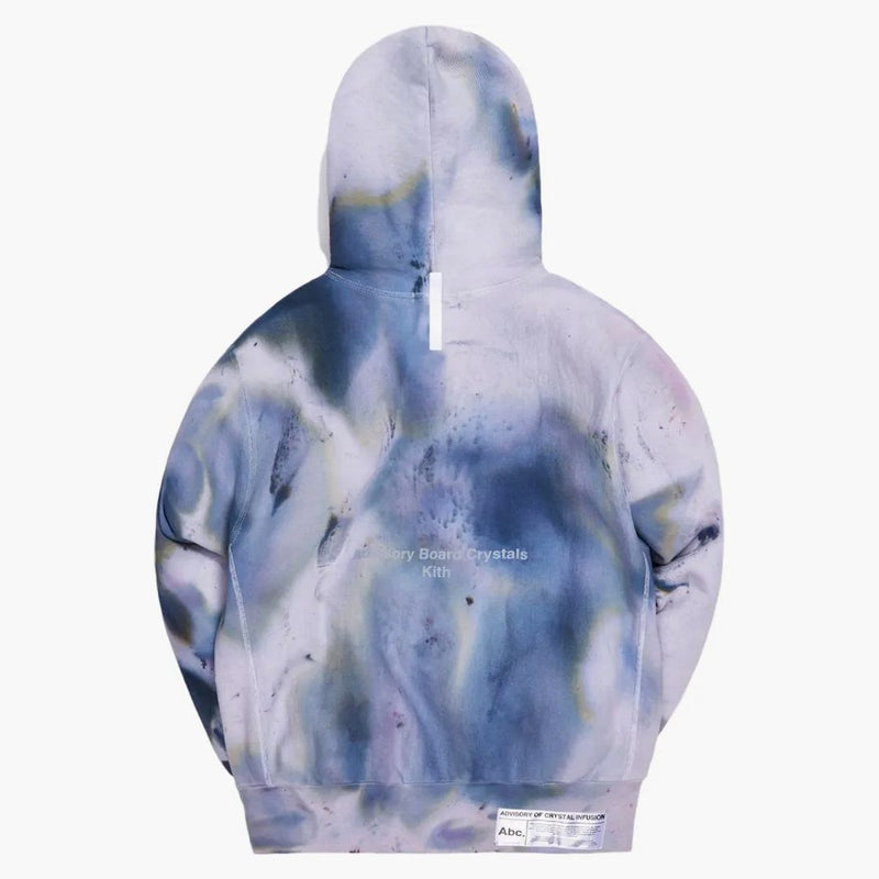 Kith X Advisory Board Crystals Holograph Hoodie Storm Dye