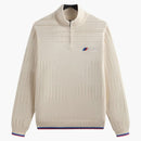 Kith X Bmw Ansel Quarter Zip Sweater Sandrift