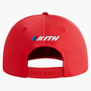 KITH X BMW Bay Low Pinch Crown Snapback Cinnabar