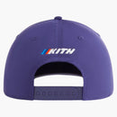 KITH X BMW Bay Low Pinch Crown Snapback Techno Violet
