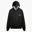 Kith X Bmw Bonded Velour Williams V Full Zip Hoodie Black