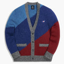 Kith X Bmw Colorblock Cardigan Blue/multi