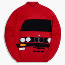 Kith X Bmw E30 Sweater Red