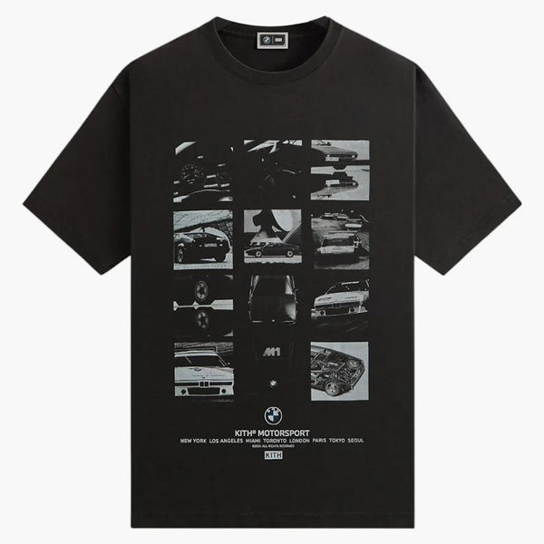 Kith X Bmw Gallery Vintage Tee Black