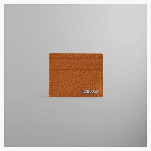Kith X Bmw Leather Card Holder Desert