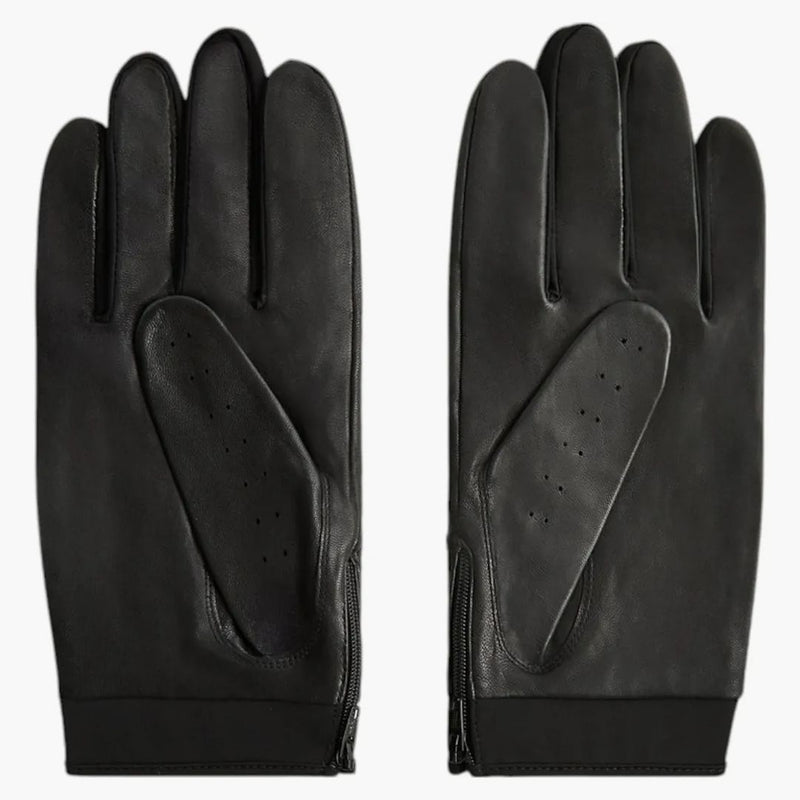 Kith X BMW Glove de conducción de cuero Negro