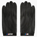 Kith x BMW skórzany rękawica do jazdy czarna