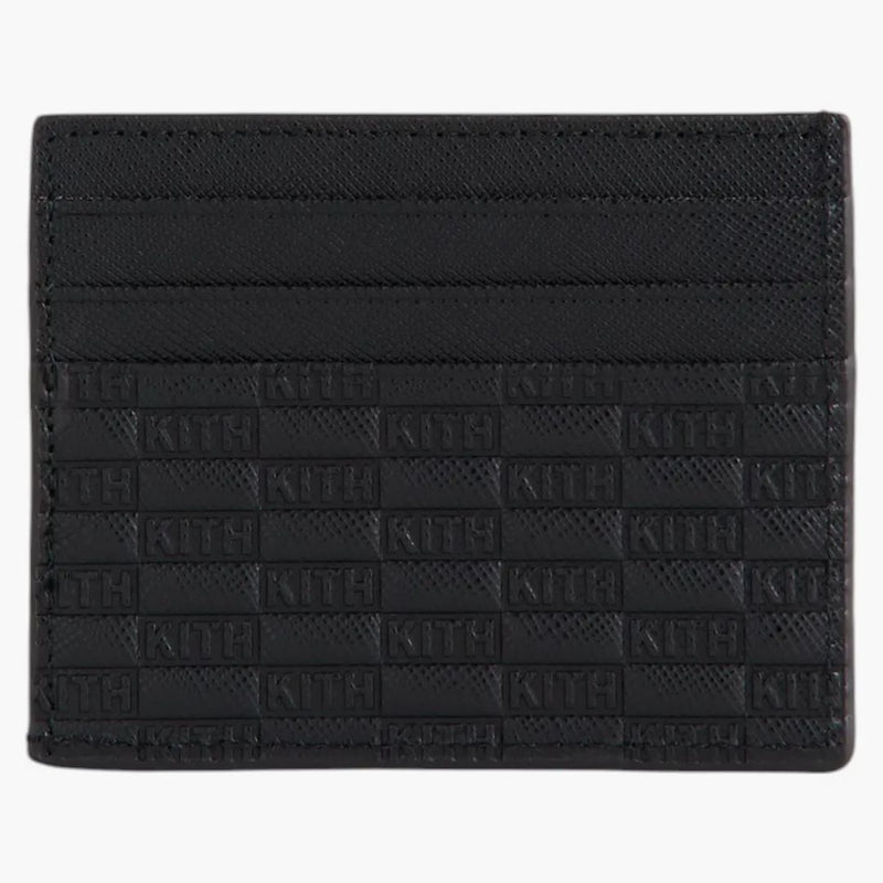 Kith X BMW Monogram Leatch Porta della scheda Nero