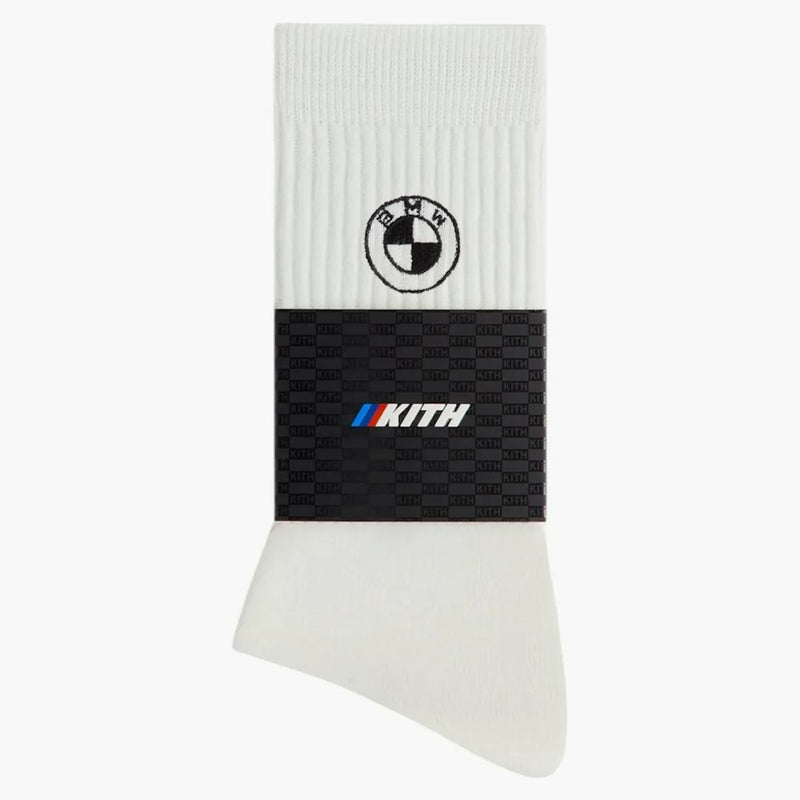Kith X Bmw Rondel Crew Socks White