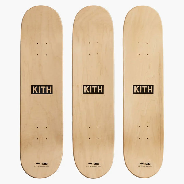 Kith X Batman 1989 Triptych SkateDeck Set