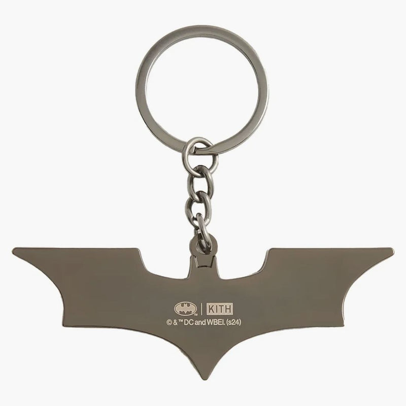 Kith X Batman Dark Knight Symbol Keychain