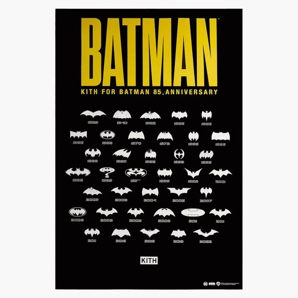 Kith X Batman History of the Bat Symbol Affisch