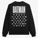 Kith X Batman History Vintage Pocket Long Sleeve Tee Black