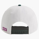 Kith X Batman Joker Twill Low Pinch Crown Snapback Cap White