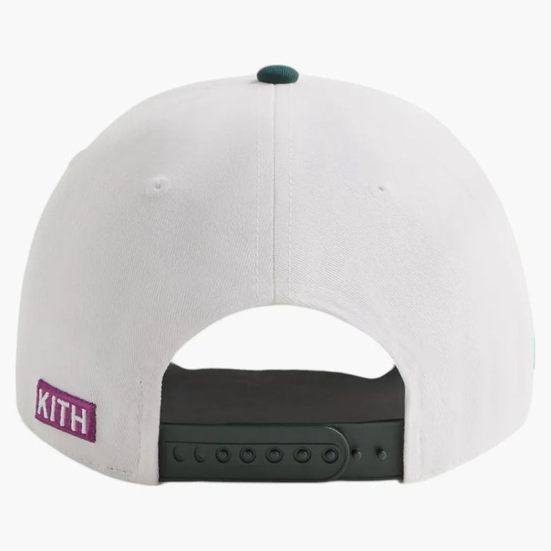 KITH X Batman Joker Till Low Pinch Crown Snapback Cap White