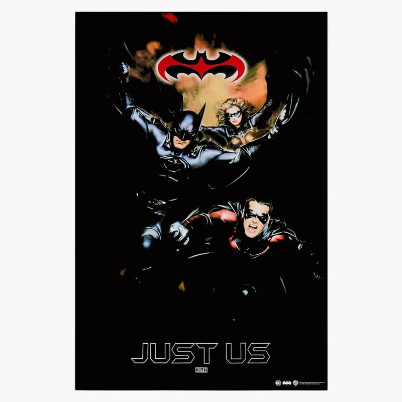 Kith x Batman Just Us plakát