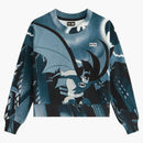 Kith X Batman Kids Batman And Robin Nelson Crewneck Black