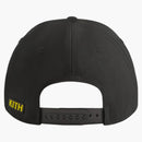 KITH X Batman Till Low Pinch Crown Snapback Cap Black