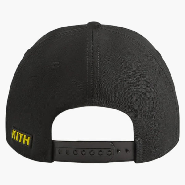 Kith x Batman hasta Low Pinches de la corona Snapback Cap Black